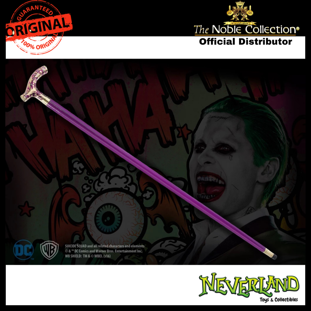 Bastón De Joker De La Colección Noble - Accesorio De Disfraz Y Decoración
