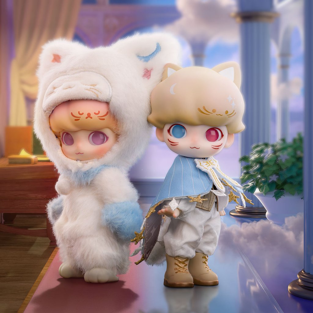 [ พร้อมส่ง ] สุ่ม POP MART DIMOO Dream Travel Series Action Figure ...