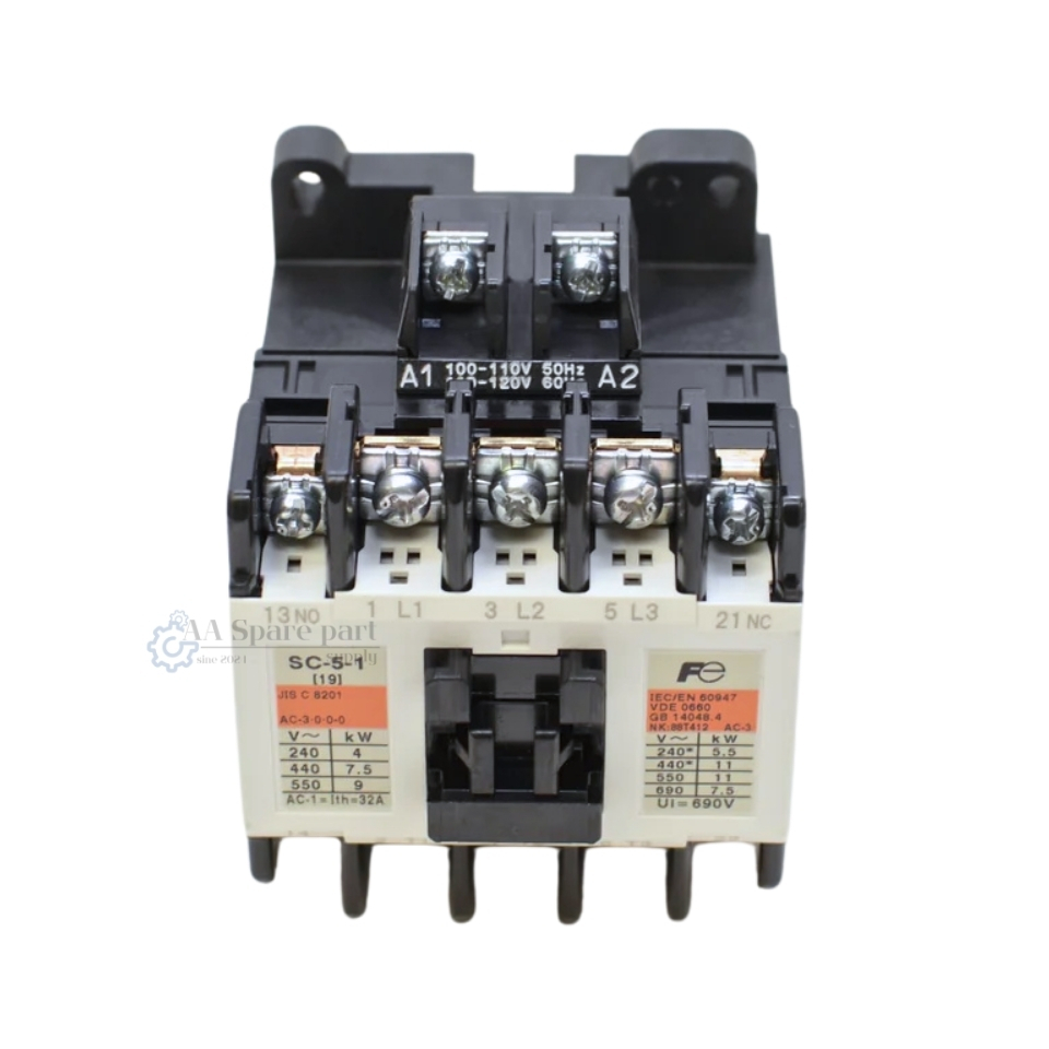 SC-5-1 FUJI Magnetic Contractor 3 Phase แมกเนติกคอนแทคเตอร์สามเฟส 22A ...