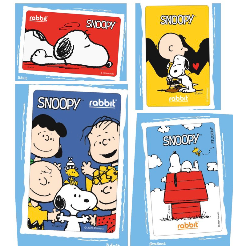 บัตร BTS Rabbit ลาย Snoopy สำหรับบุคคลทั่วไป-นักศึกษา (Friendship, Love ...
