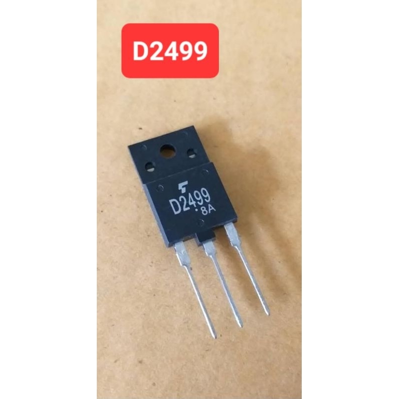 D2499 Transistors (6Amp/1500Volt) | Shopee Thailand