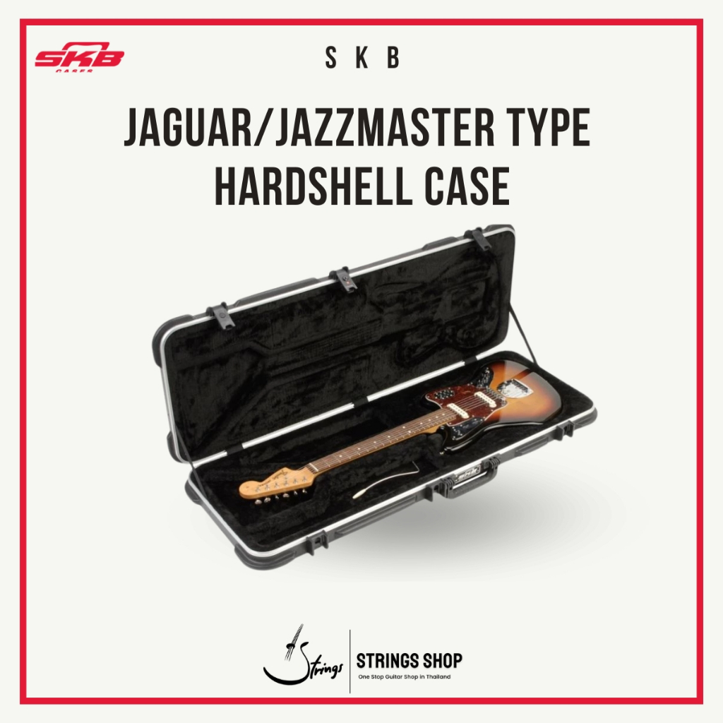 SKB 62 オフセットウエスト用ハードケース TSAジャズマスター ジャガー