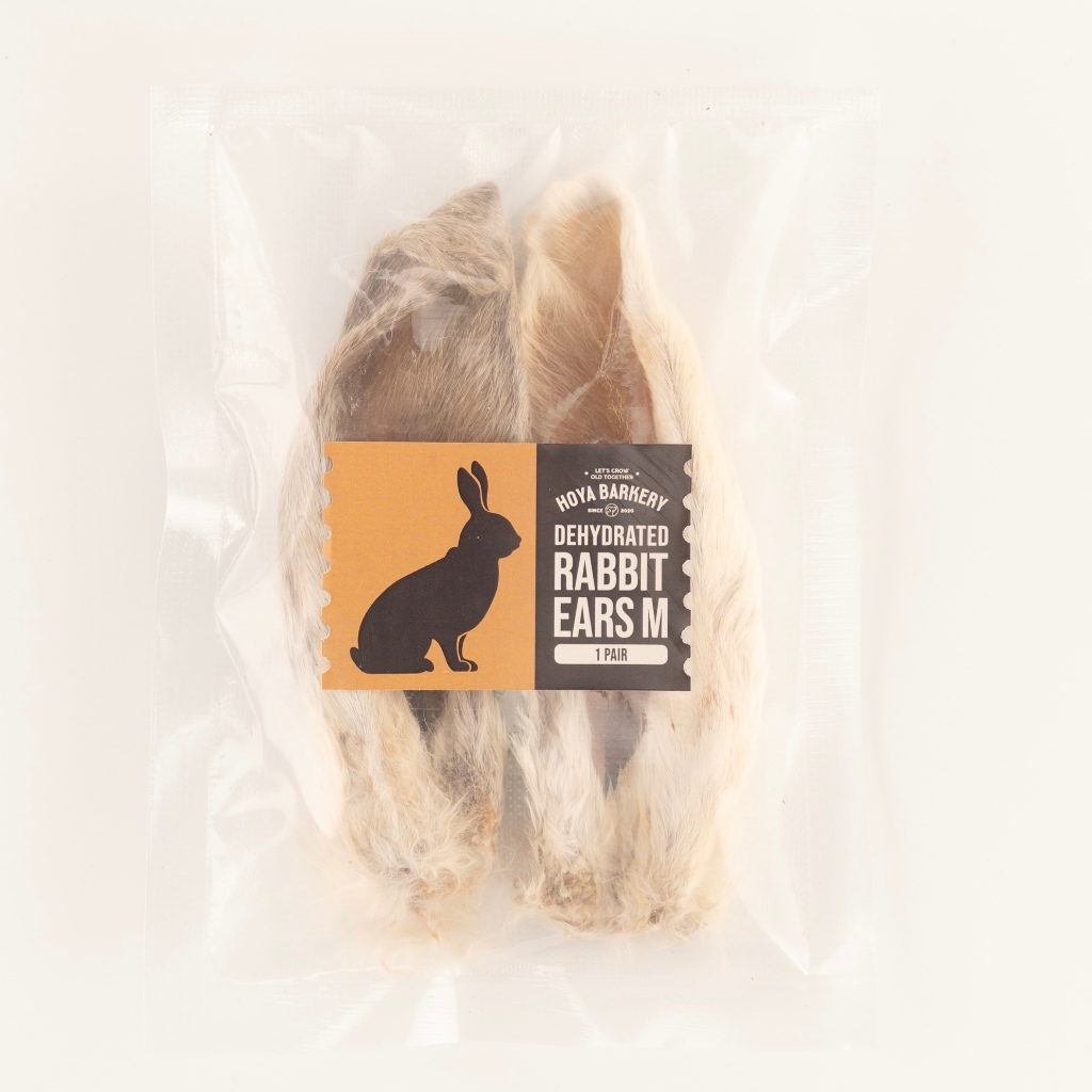 หู หาง ขากระต่ายอบแห้ง ขนมน้องหมา Dehydrated rabbit ears feet leg Hoya ...