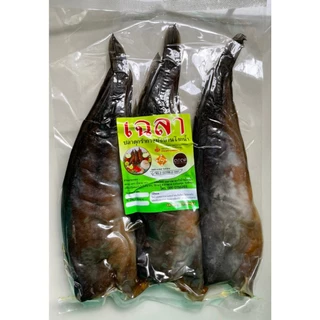 เฉลาปลาดุกร้ากางมุ้ง บ้านโงกน้ำ สินค้าโอท๊อป ของดีพัทลุง สะอาด หอม อร่อย (ตากในโรงเรือน ไม่ใช้ยากันแมลง ปลอดสารพิษ) photo