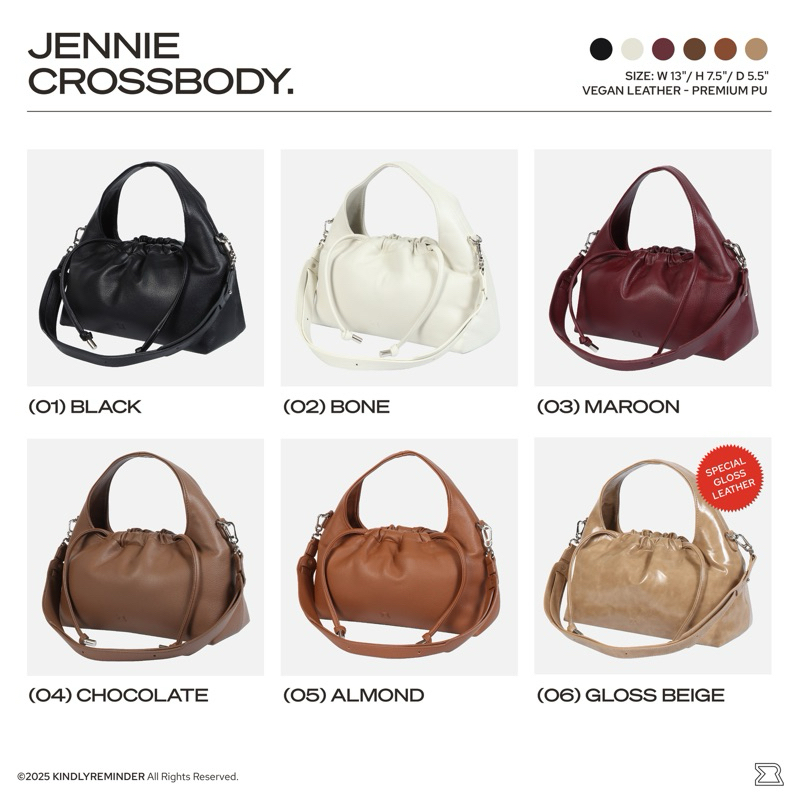 Jennie Crossbody Shoulder Bag