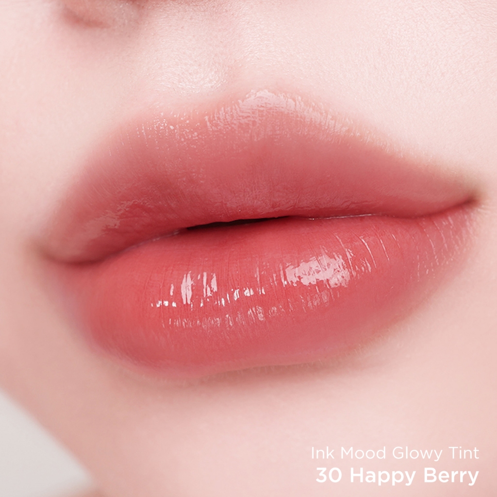 พร้อมส่ง PERIPERA INK MOOD GLOWY TINT (SOFT BERRY) เพอริเพอร่า ลิปทิ้นท ...
