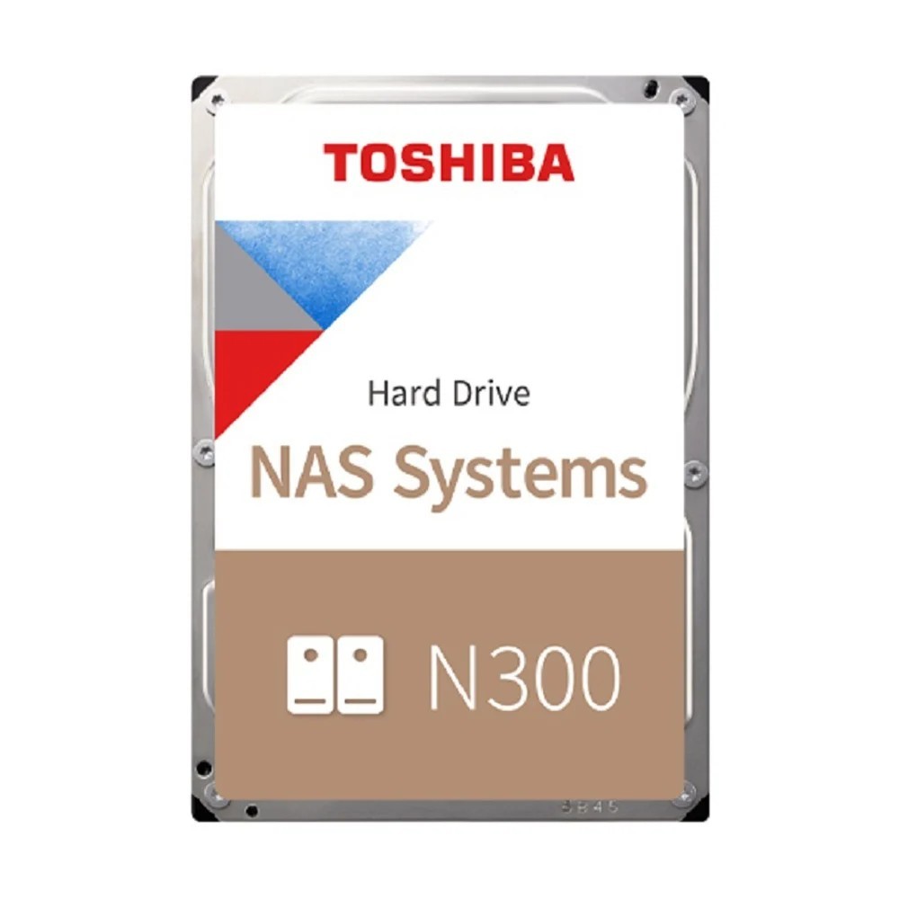 10 TB HDD TOSHIBA N300 (7200RPM, 512MB, SATA-3, HDWG71AUZSVA