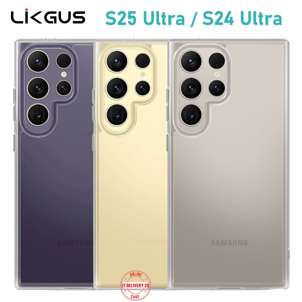 LIKGUS เคสใส Samsung S25 Ultra / S24 Ultra / S23 Ultra / S22 Ultra ...