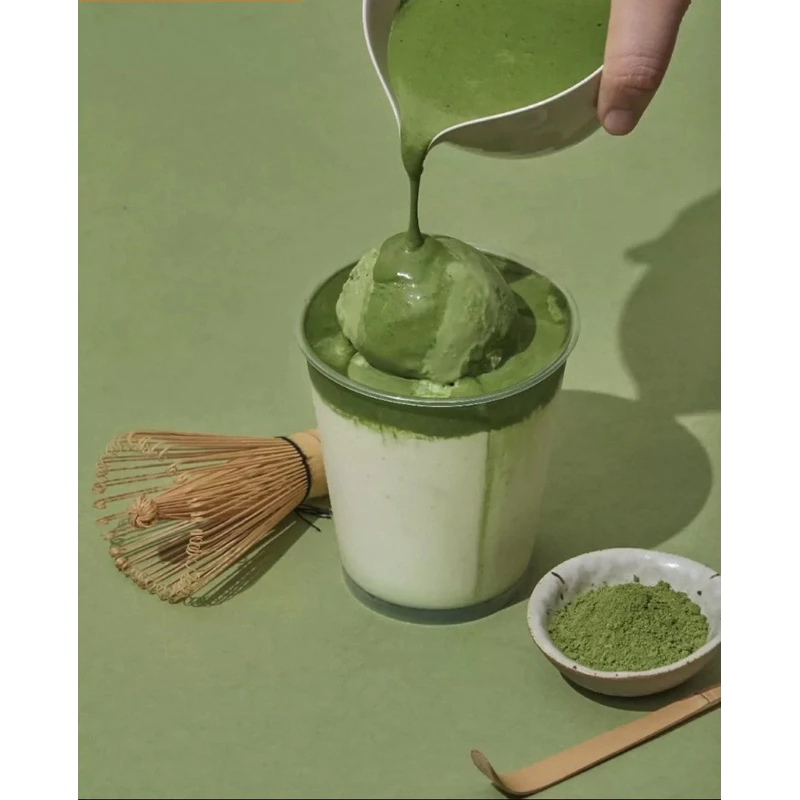 ผงชาเขียวมัทฉะแท้ 100%🍃เกรดพรีเมี่ยมไม่ผสมไดๆ [50g] ช่วยให้ผ่อนคลาย เสริมสร้างภูมิคุ้มกัน บำรุงหัวใจและหลอดเลือด ชะลอวัย