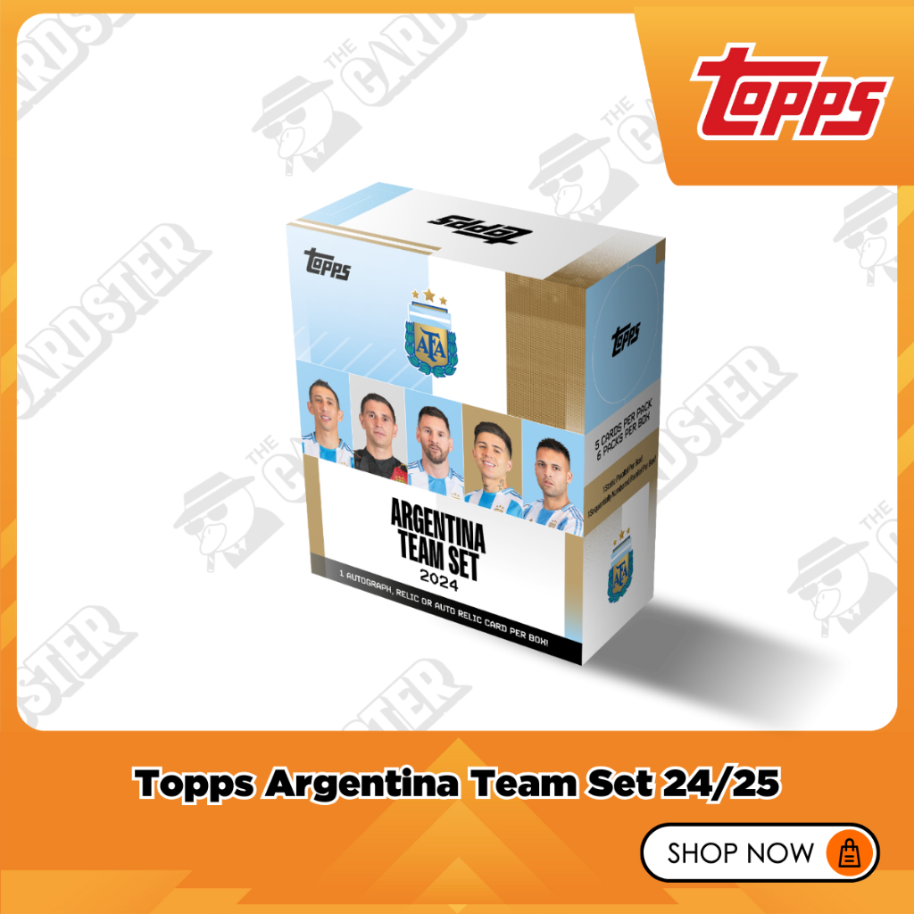 TOPPS ARGENTINA TEAM SET 繋がら 未開封4箱セット