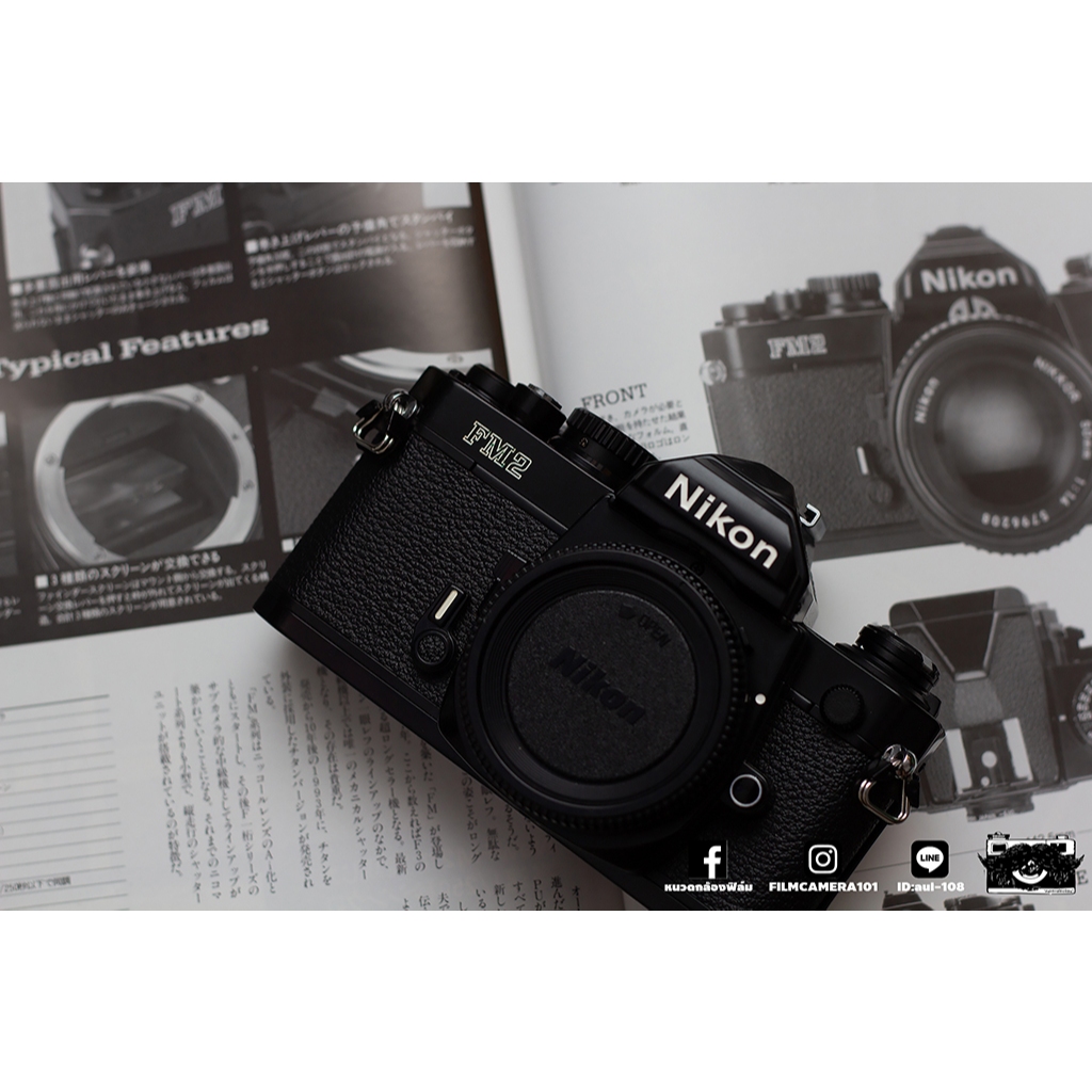 กล้องฟิล์ม Nikon Fm2N สภาพใหม่เต็มระบบ ทดสอบฟิล์มเรียบร้อย | Shopee ...