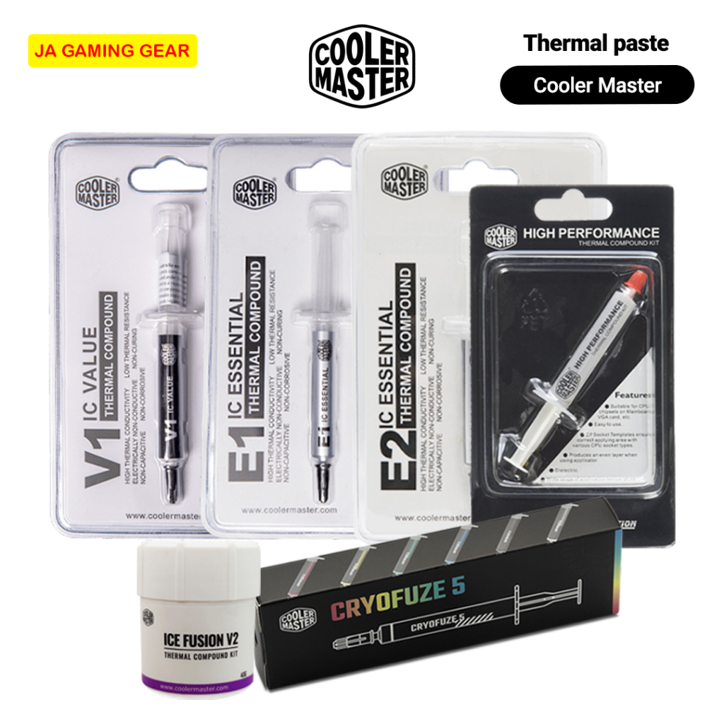 ซิลิโคน Cooler Master HTK/V1/E1/E2/Mastergel Maker/Cryofuze Violet ระบายความร้อน CPU การ์ดจอ
