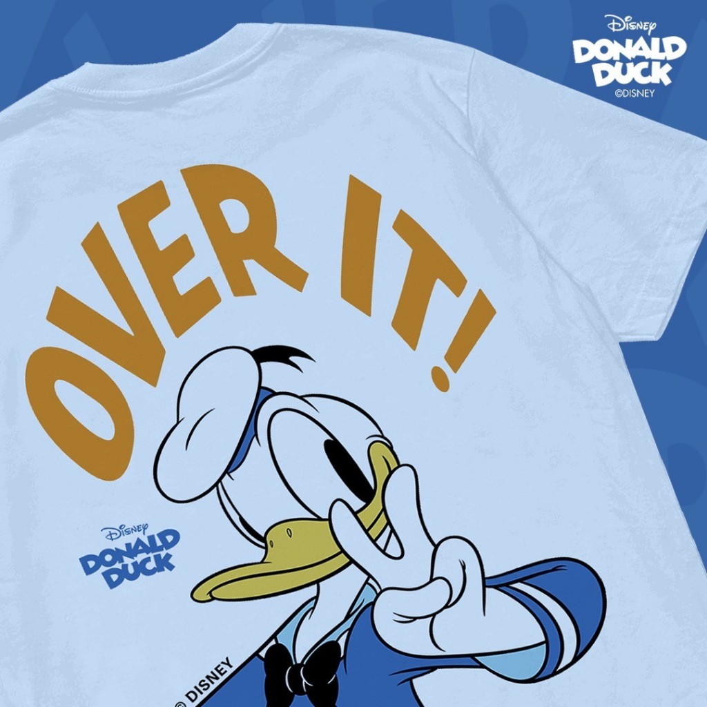 Power 7 Shop เสื้อยืดการ์ตูน Donald Duck ลิขสิทธ์แท้ DISNEY (MKX-234 ...