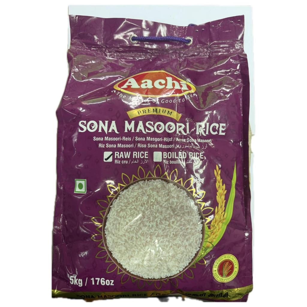 ข้าวมัสซูรีทองคํา Aachi Sona Masoori Raw Rice 5 Kg | Shopee Thailand