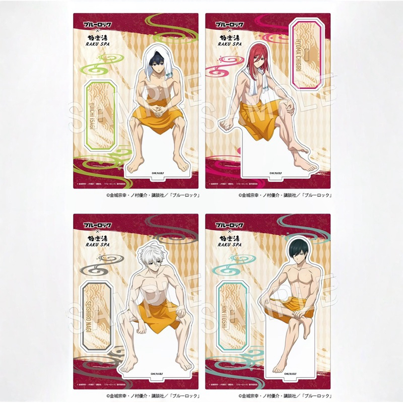 🔥พร้อมส่ง🔥สแตน อะคริลิค บลูล็อค ขังดวลแข้ง คุกฟ้า | Blue Lock x Raku ...