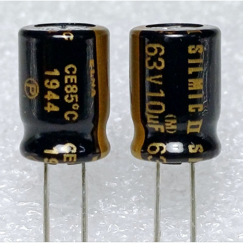 Condensatori ELNA Silmic 10 Non Polari 10uF/63V - Per Audio Di Alta Qualità, Confezione Da 10 Pezzi Condensatore Flash - Foto 7