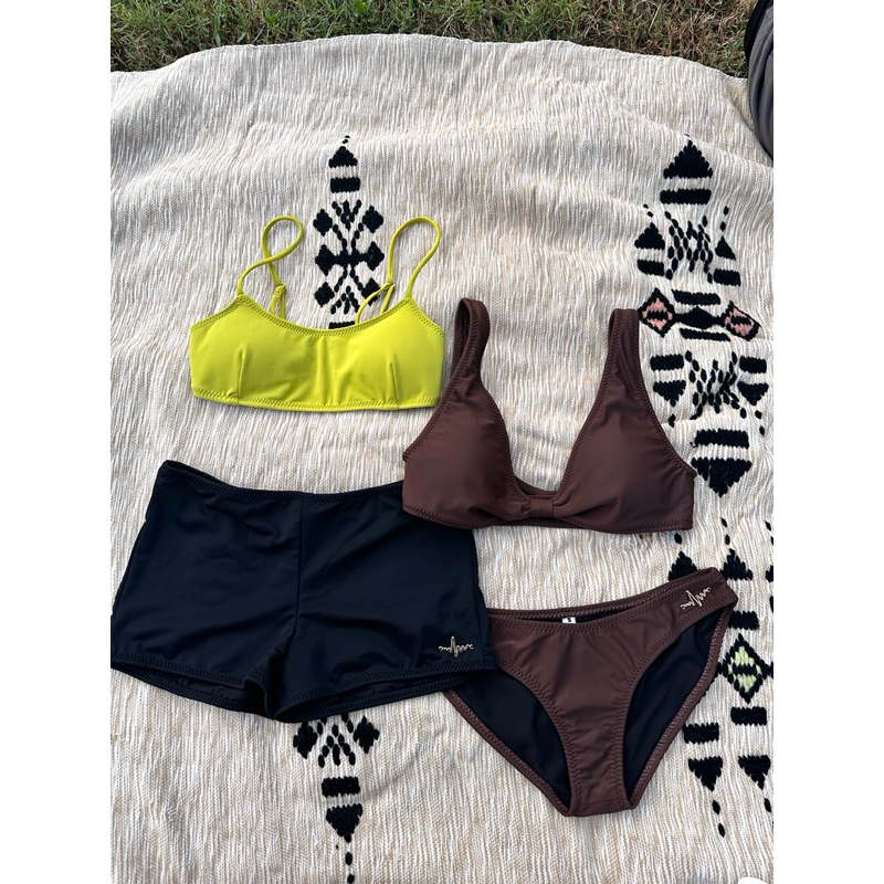 ribbon bra + basic bottom | Shopee Thailand