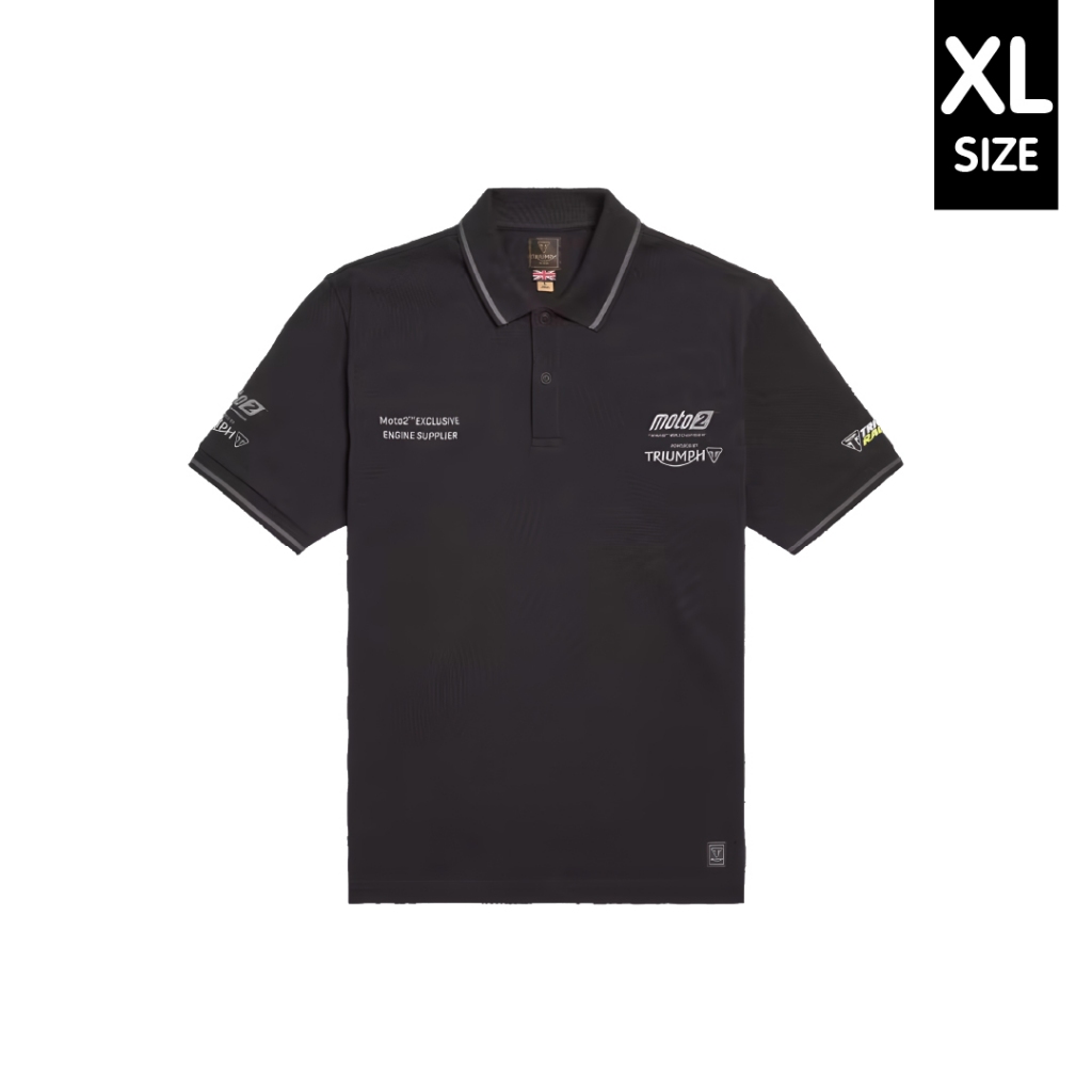 Triumph เสื้อโปโล Triumph Moto2 GP สินค้าแท้ 100% | Shopee Thailand