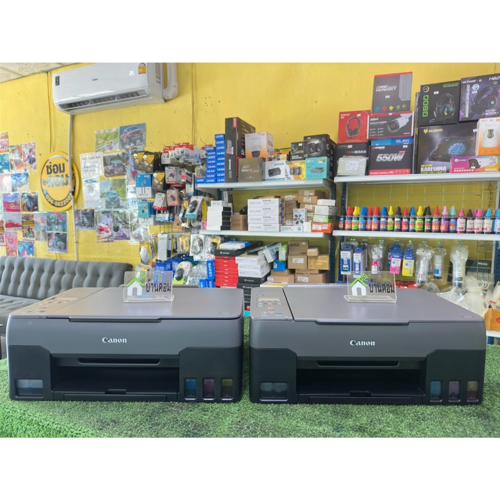 ปริ้นเตอร์(All-in-one) CANON PIXMA G2020 + Ink Tank มือสองพร้อมใช้งาน ...