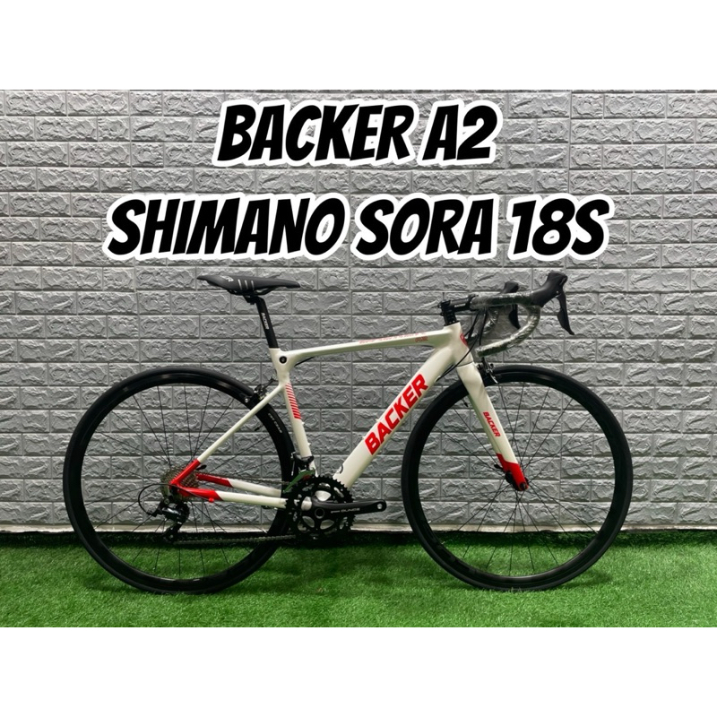 จักรยานเสือหมอบ BACKER A2 SHIMANO S0RA | Shopee Thailand