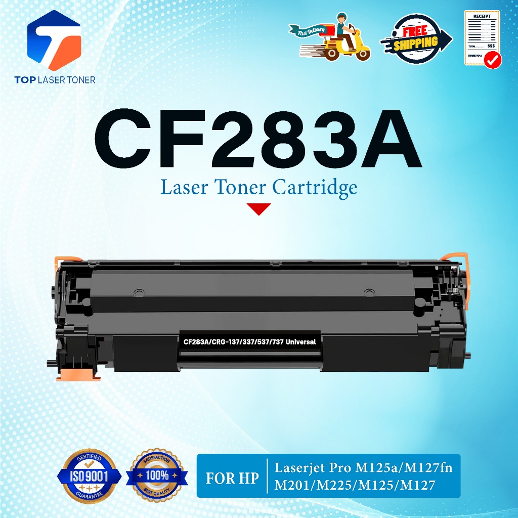 หมึกเทียบเท่า 283A CF283A CF283 83A CF-283A CRG337 FOR HP LaserJet Pro ...