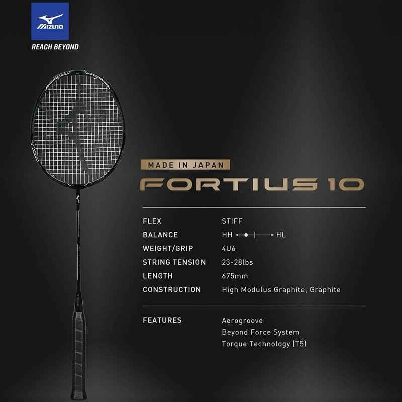 Mizuno Fortius 10 BDSS 4ug6 JP 🇯🇵 ไม้แบดมินตัน (ราคาพิเศษ