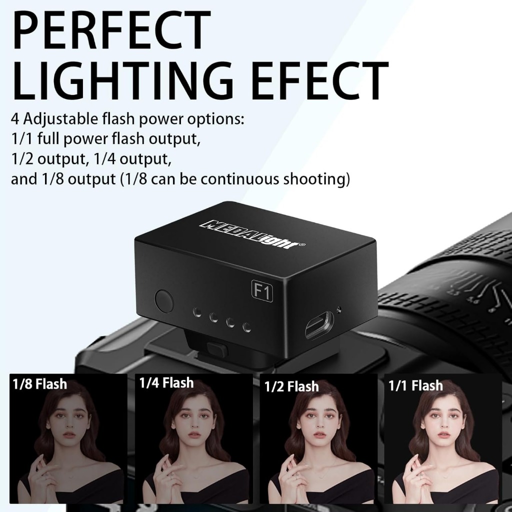 Medalight F1 / F1 Metal / F1S Flash Speedlite for Ricoh / Fuji / Sony ...