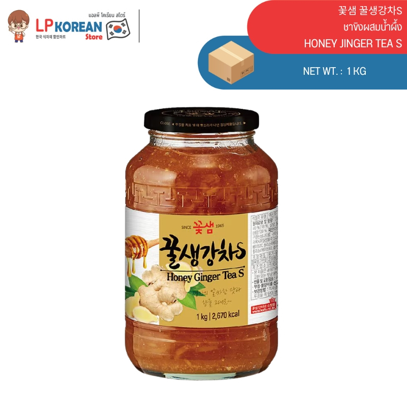 กดแซม ชาขิงผสมน้ำผึ้ง 1KG KOTSAM HONEY JINGER TEA S 꽃샘 꿀생강차S | Shopee ...
