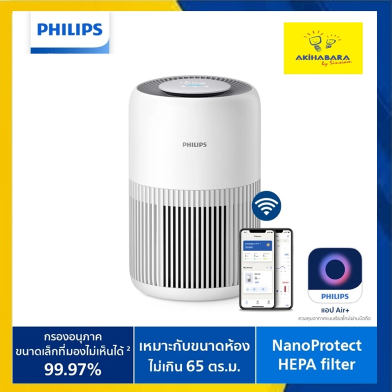 PHILIPS Air Purifier AC0950/10 เครื่องฟอกอากาศสำหรับห้องขนาด 65 ตร.ม. ...