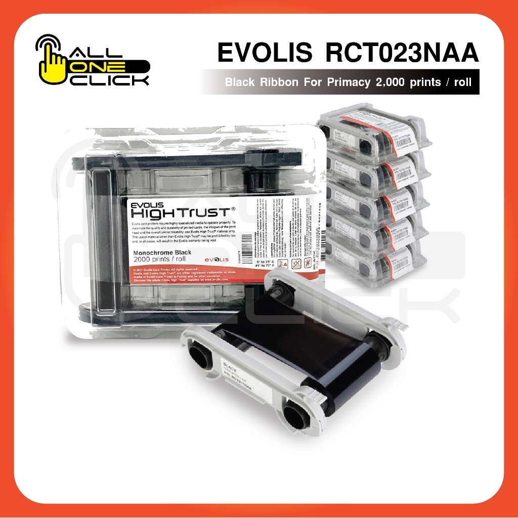 Evolis RCT023NAA BLACK ของแท้ | Shopee Thailand