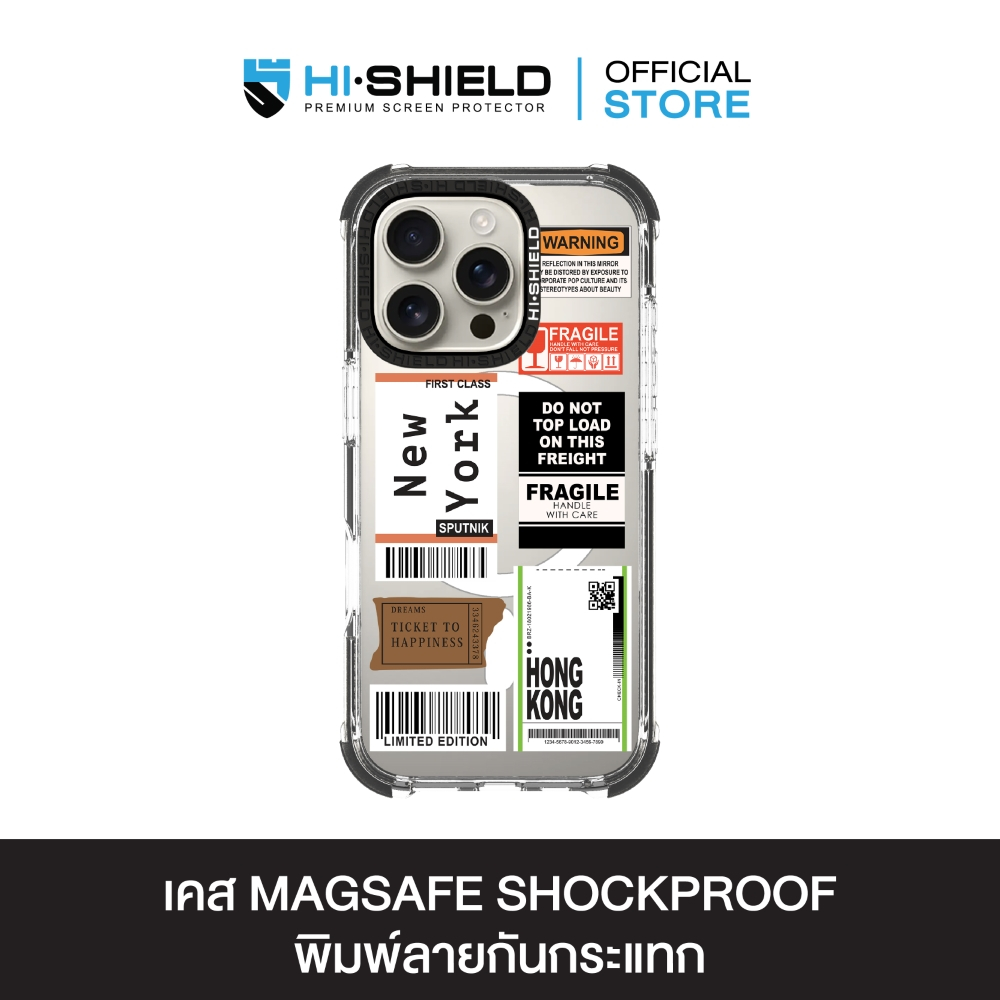 HI-SHIELD Magsafe Shockproof Case รุ่น Tag S036 [iPhone17/iPhone16 ...