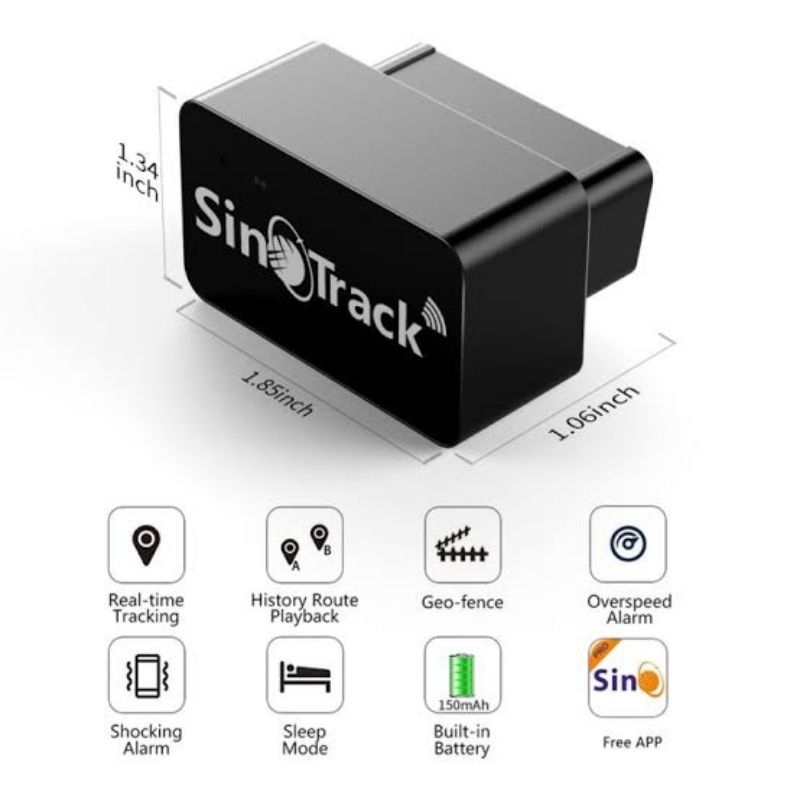 GPSติดตามรถ SINOTRACK รุ่น ST-902 ไม่มีฟังเสียง(GPS ต่อกับพอร์ต OBDII ...