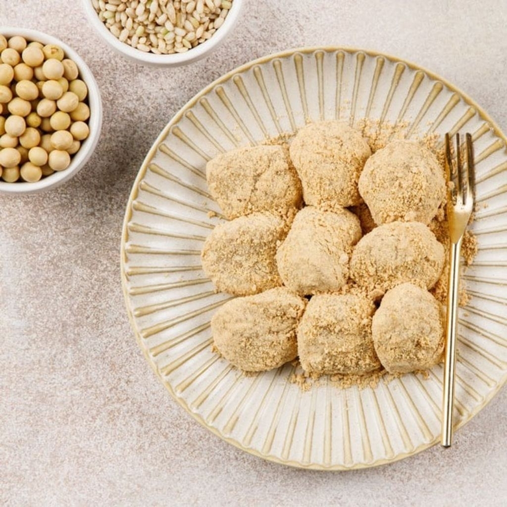 พร้อมส่ง 인절미 เค้กข้าว อินจอลมี ขนมพื้นเมือง Frozen Injeolmi rice cake ...