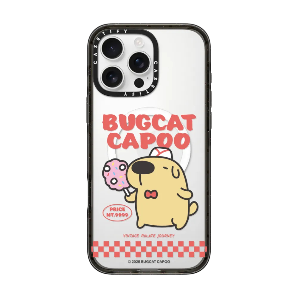 [พร้อมส่ง] CASETiFY | Bugcat Capoo Retro Red Case [Bugcat Capoo ...