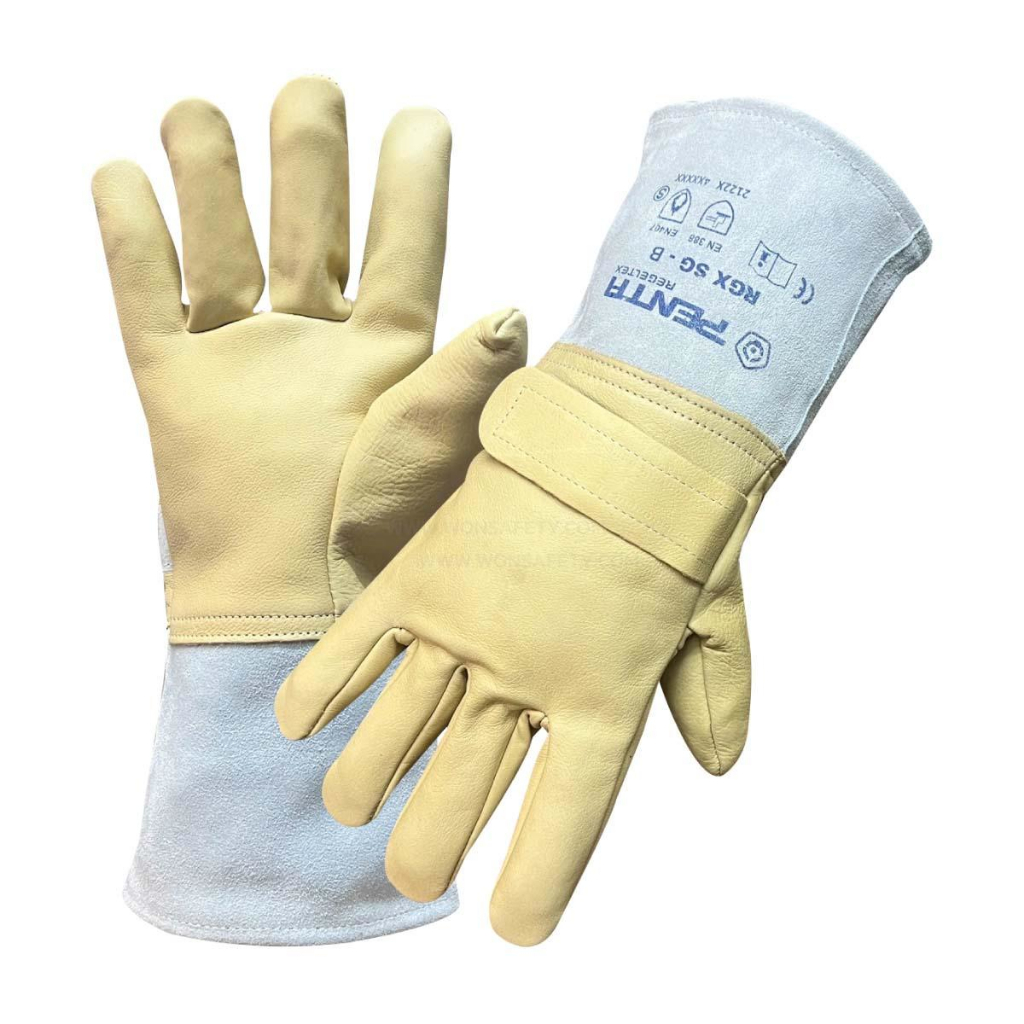 ถุงมือหนังสวมทับถุงมือยางกันไฟฟ้าREGELTEX รุ่น RGX SG (ไม่รวมถุงมือยาง ...