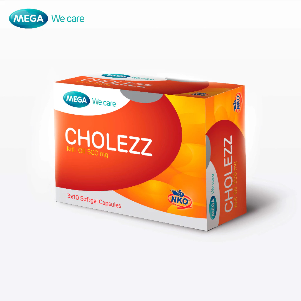 MEGA We care CHOLEZZ (30cap) - เมก้าวีแคร์ โคเลซซ์ (30 เม็ด) | Shopee ...