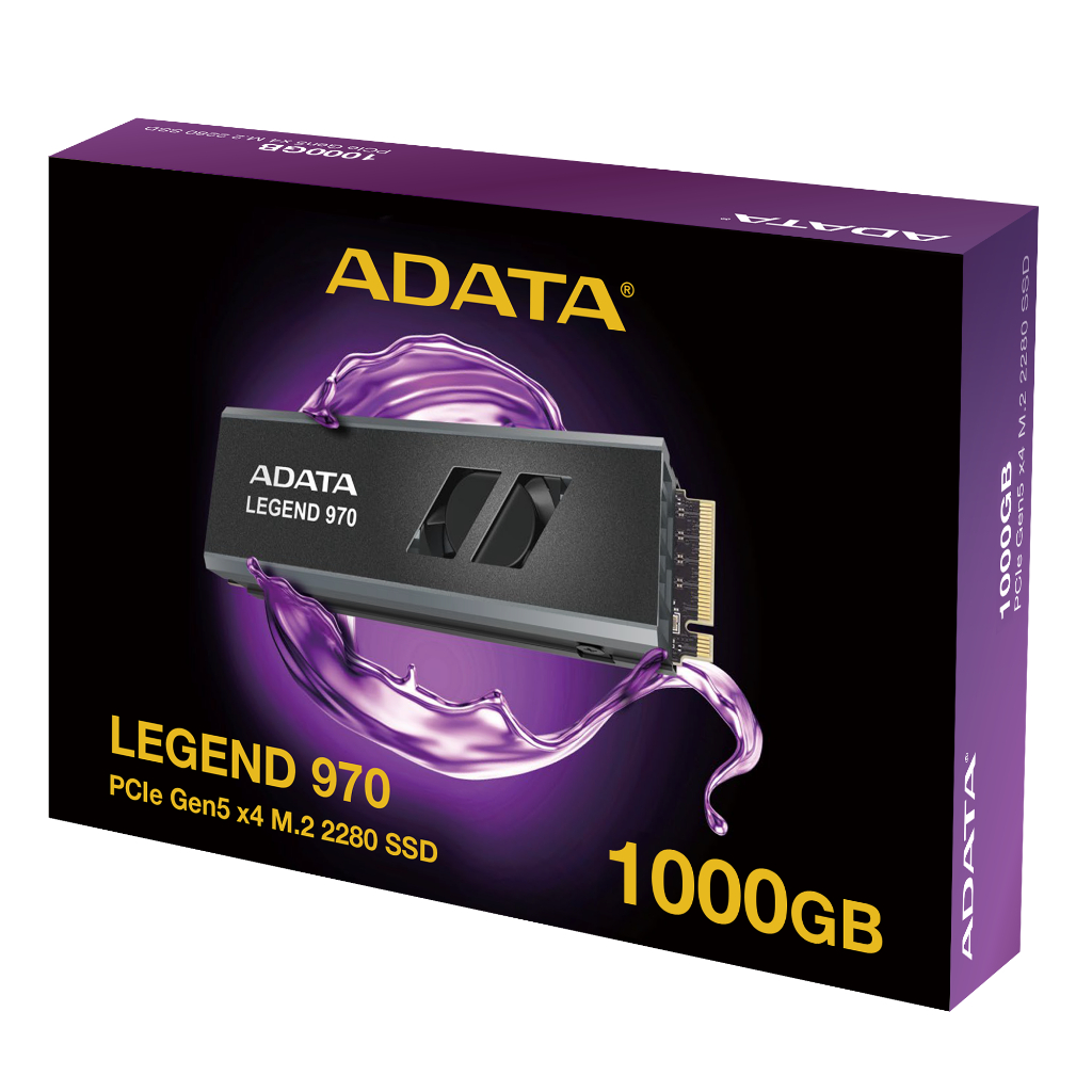 1TB (เอสเอสดี) ADATA Legend 970 SSD PCIe Gen5 x4 M.2 2280 (SLEG-970 ...