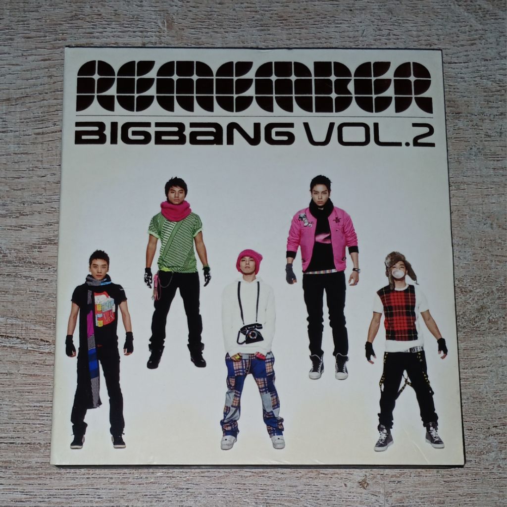 Bigbang Big Bang ซีดี CD Album Remember Bigbang Vol. 2 Thailand
