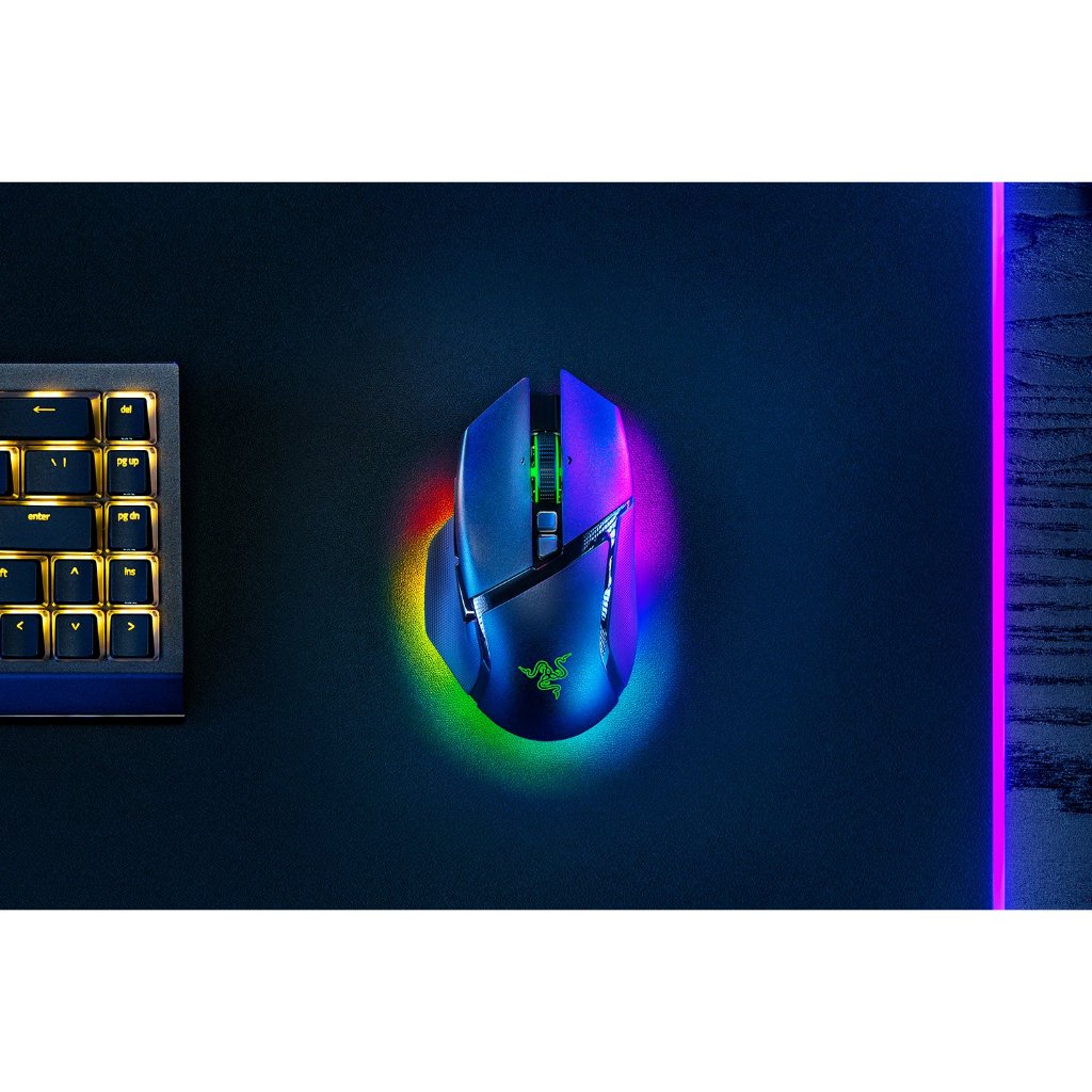 Razer Basilisk V3 Pro 35K - HyperScroll Tilt Wheel และไฟ RGB (เมาส์เกม ...