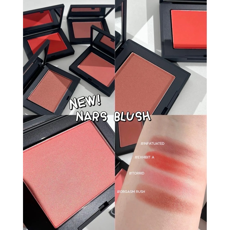 🔥 Nars Blush Powder 2.5 g # Orgasm Rush ʤ 