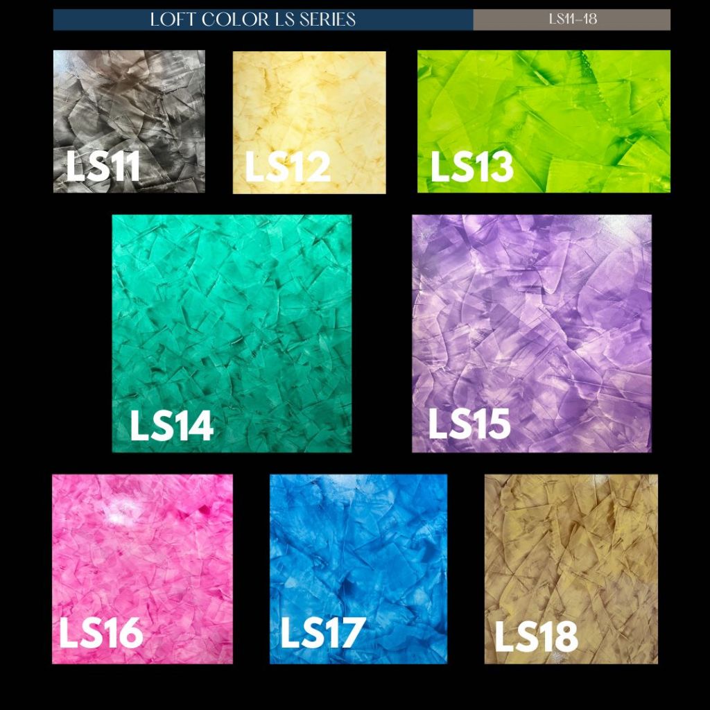 รวมเฉดสีลอฟท์ Loft รหัสสี LS *เฉพาะสีอย่างเดียว* ขนาด 800 กรัม by ช่าง ...