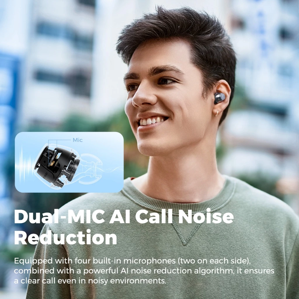SoundPEATS Clear Dot หูฟังบลูทูธ เบสหนัก Bluetooth 5.3 Dual Mics มี Game Mode Dot Black Dot White https://wayoza.com