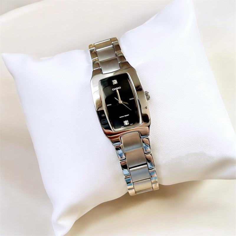 CASIO นาฬิกาข้อมือผู้หญิง ของแท้ cmg รุ่น LTP-1165A-1C2 / LTP-1165A ...