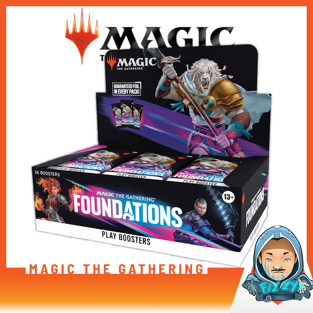 [FIZZY] Magic the Gathering (MTG): Foundation - Play Booster Box ...