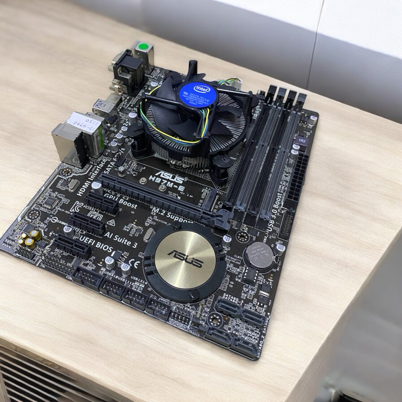 ชุดเซ็ตซีพียู+บอร์ด : CPU INTEL I7 4790k พร้อม MB ASUS Z97