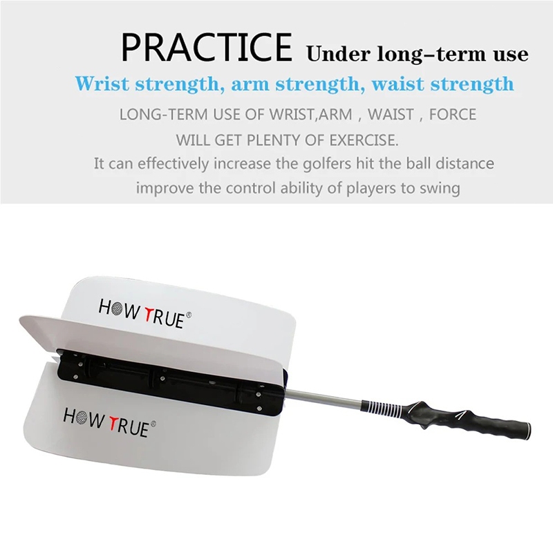 HOW TRUE Golf Power ความต้านทานเทรนเนอร์ Swing Warm พัดลม Pinwheel ความ ...