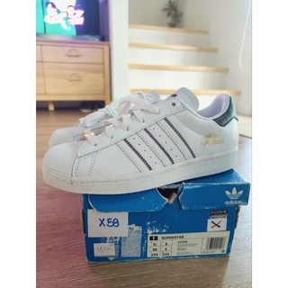 Adidas Superstar ป้ายทอง ของใหม่ แท้ รุ่น GY2558 เบอร์ 38 | Shopee Thailand
