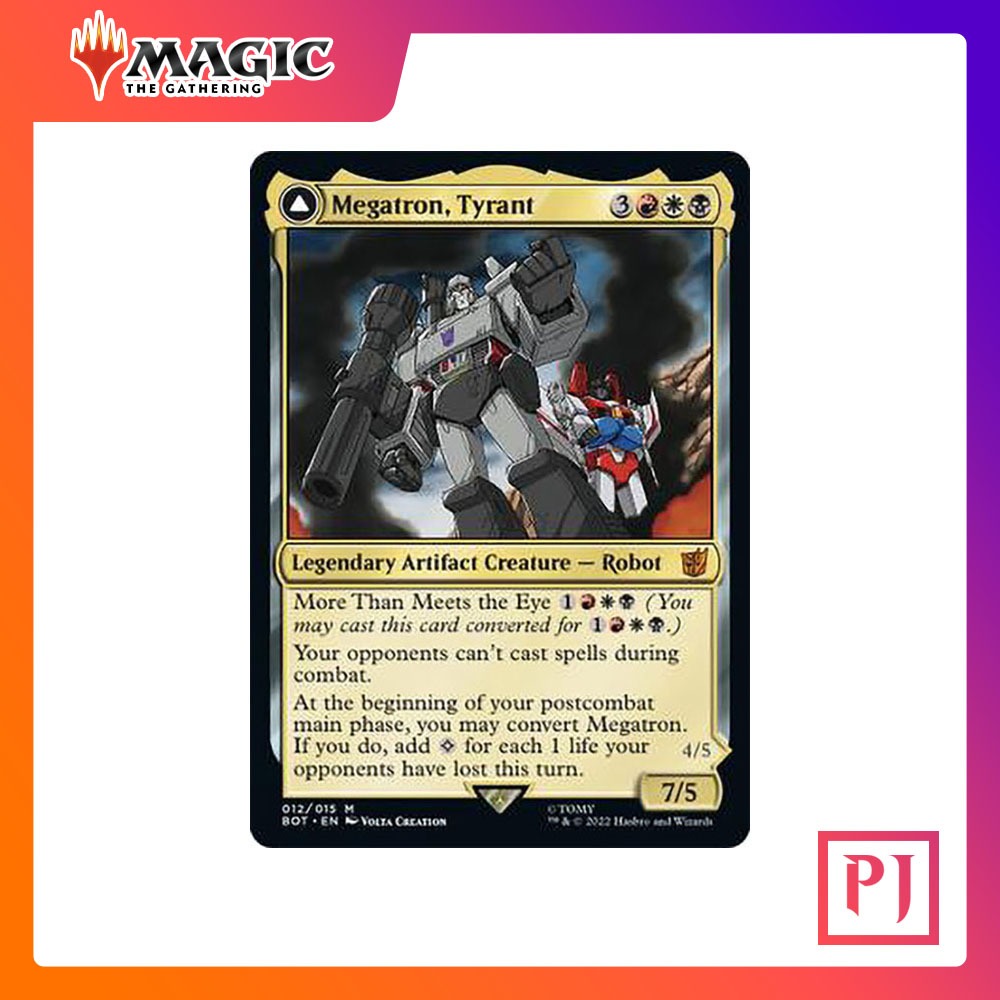 [MTG] Megatron, Tyrant [BOT] [MULTI] [MYTHIC] [NORMAL] [ENG] (การ์ดเม ...