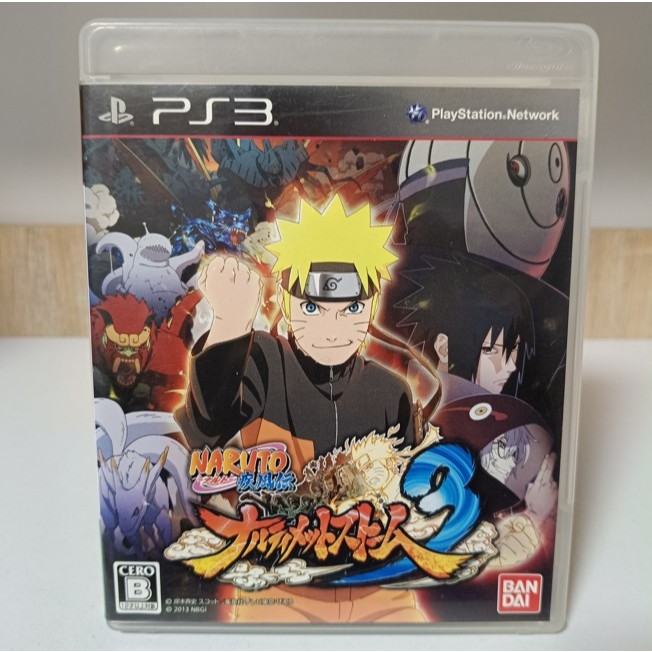 มือ2][60] แผ่นแท้ 📀 Ps3 Naruto Narutimate | Ultimate Ninja Storm