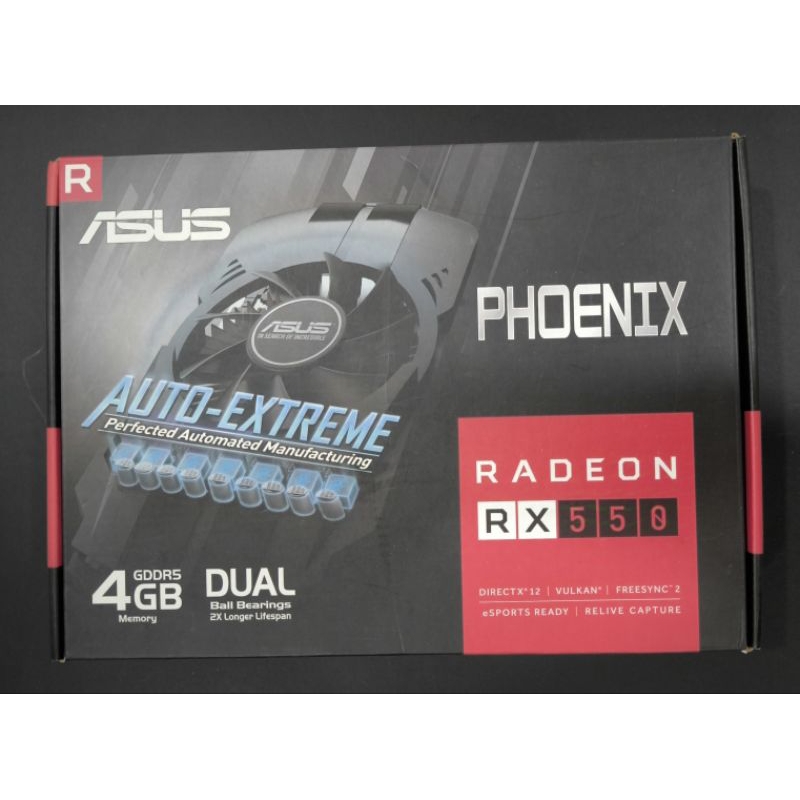 Asus RX 550 4GB Radeon graphics card | Shopee Thailand